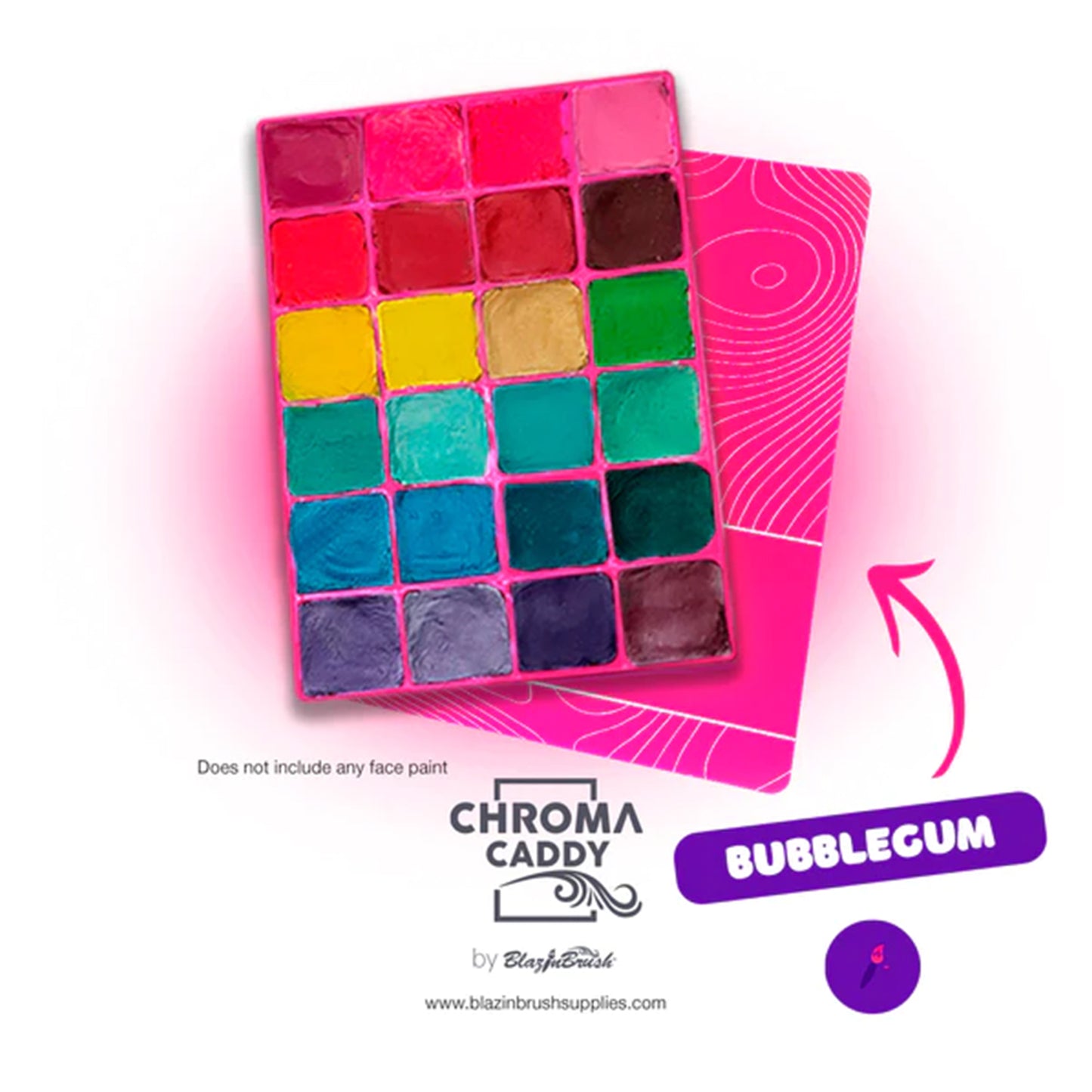 Blazin Brush Chroma Caddy - Bubblegum