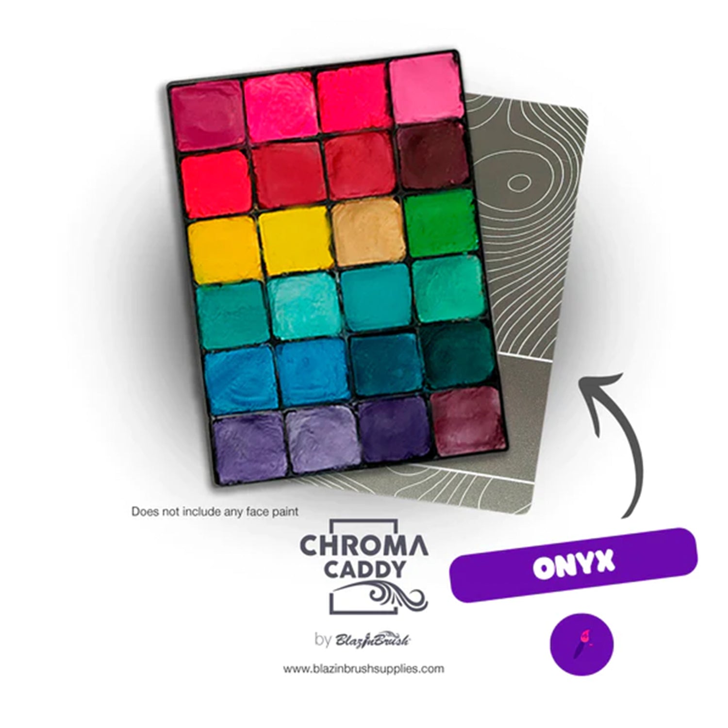 Blazin Brush Chroma Caddy - Onyx