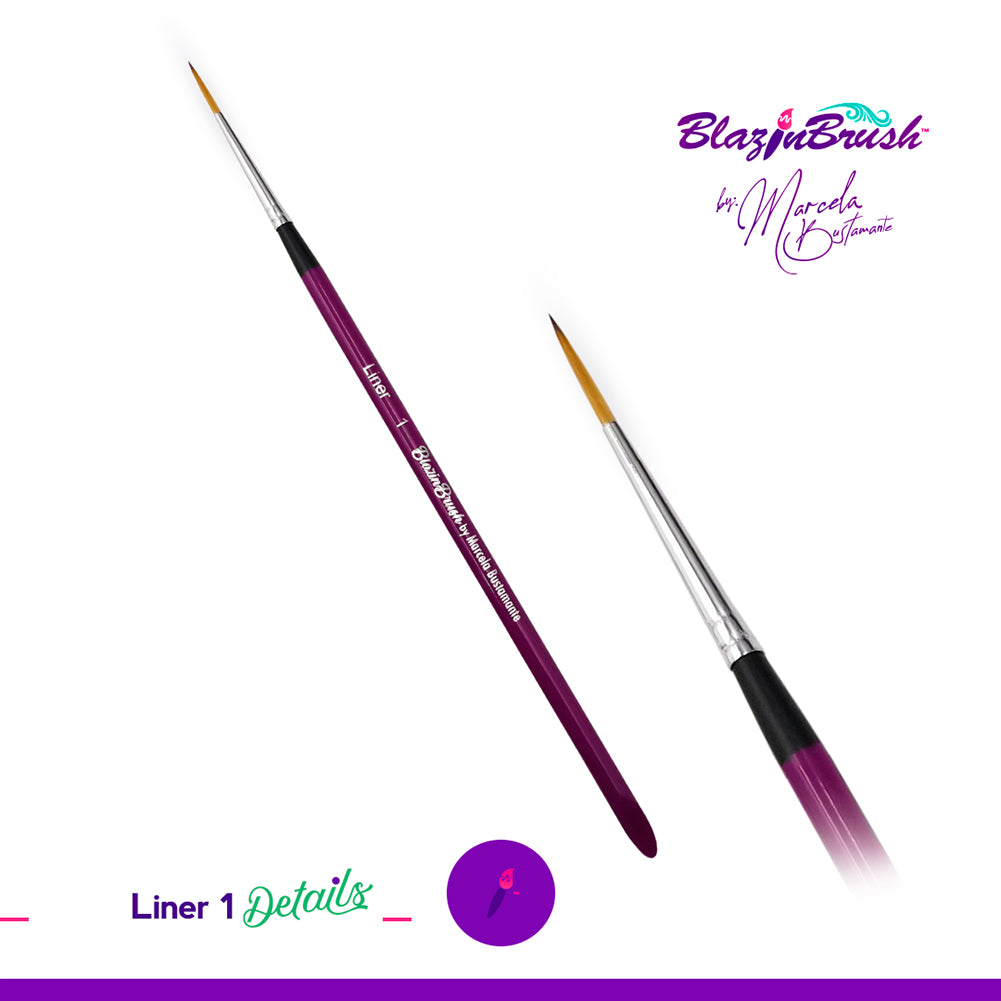 Blazin Brush Details Collection by Marcela Bustamante - Liner 1