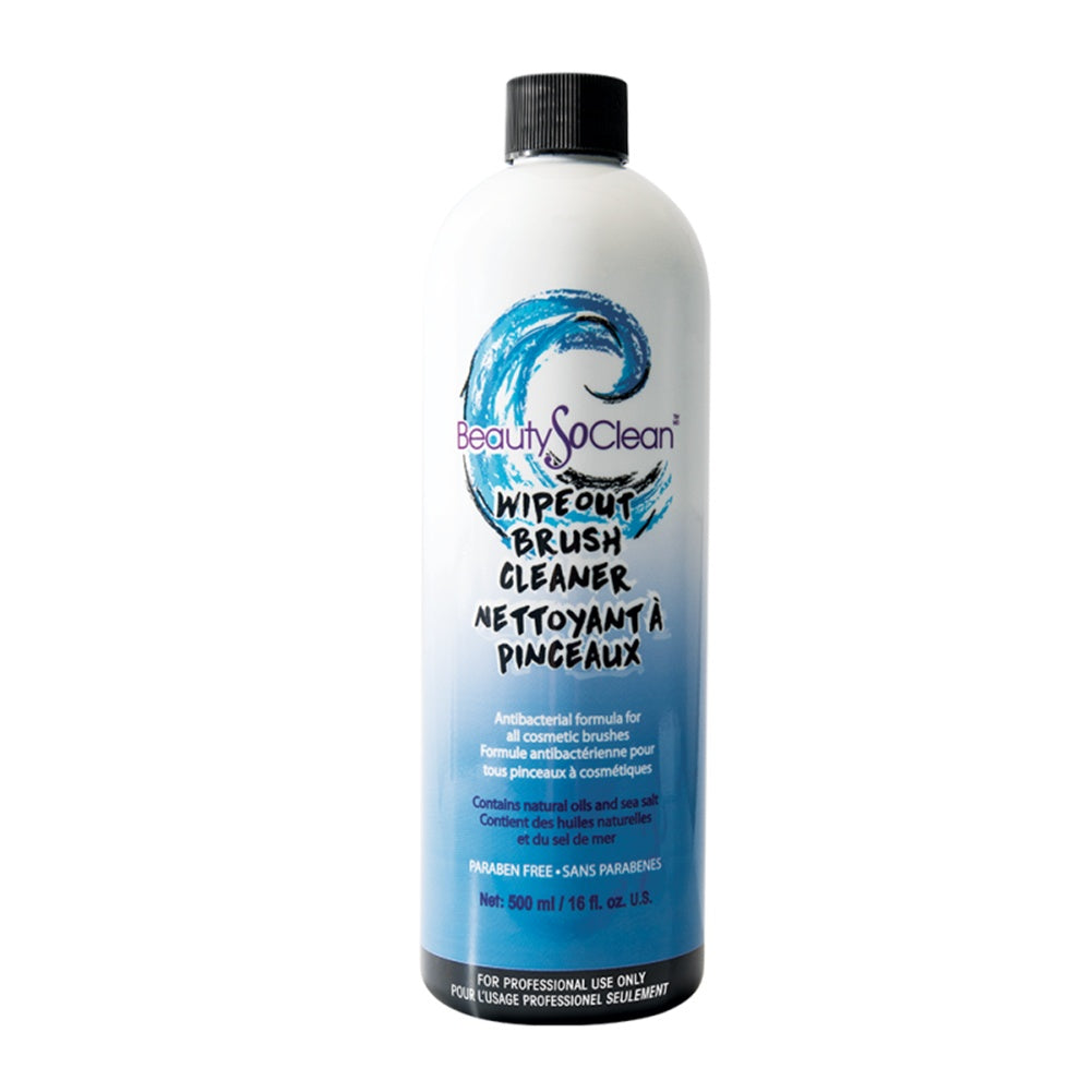 BeautySoClean Wipeout Professional Brush Cleaner (16 oz/500 ml)