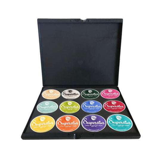 Superstar Build Your Own Face Paint Palette (12 Colors / 45 gm)