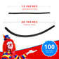 Clownatex 260 Balloons - Black (100 pcs)