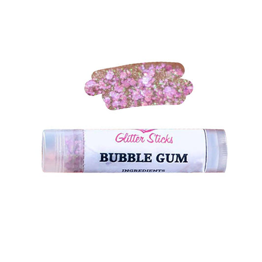 Creative Faces Chunky Glitter Stick - Bubblegum