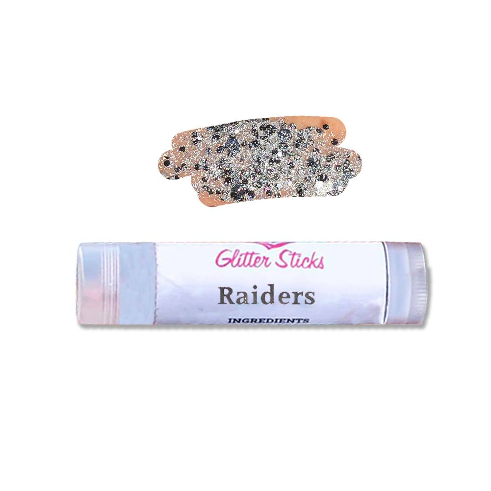 Creative Faces Chunky Glitter Stick - Raiders