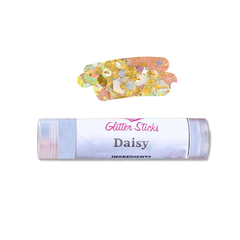 Creative Faces Chunky Glitter Stick - Daisy