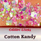 Creative Faces Chunky Glitter Stick - Cotton Kandy