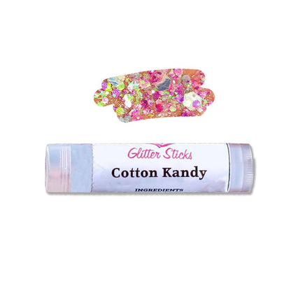 Creative Faces Chunky Glitter Stick - Cotton Kandy