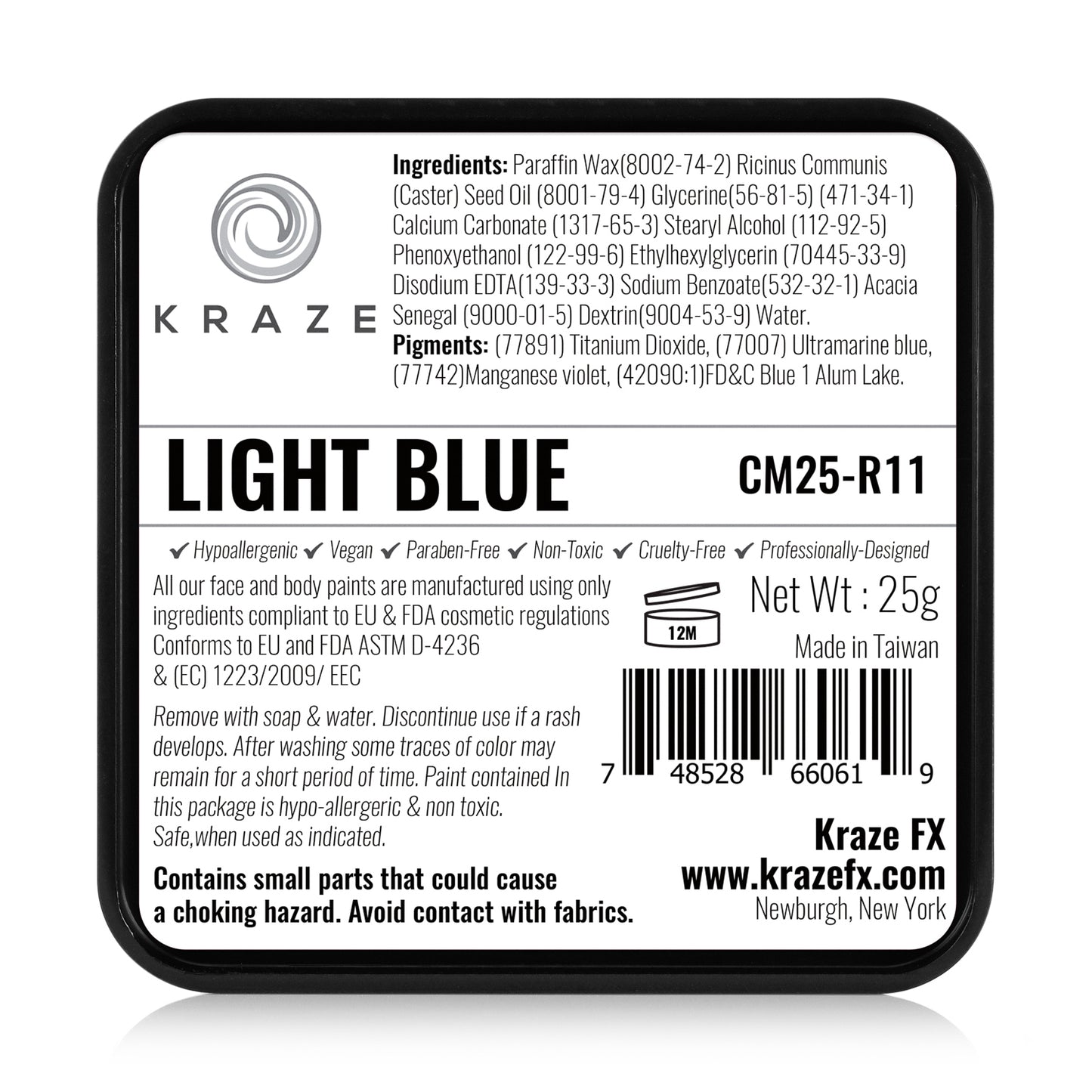 Kraze FX Face & Body Paint - Light Blue (25 gm)