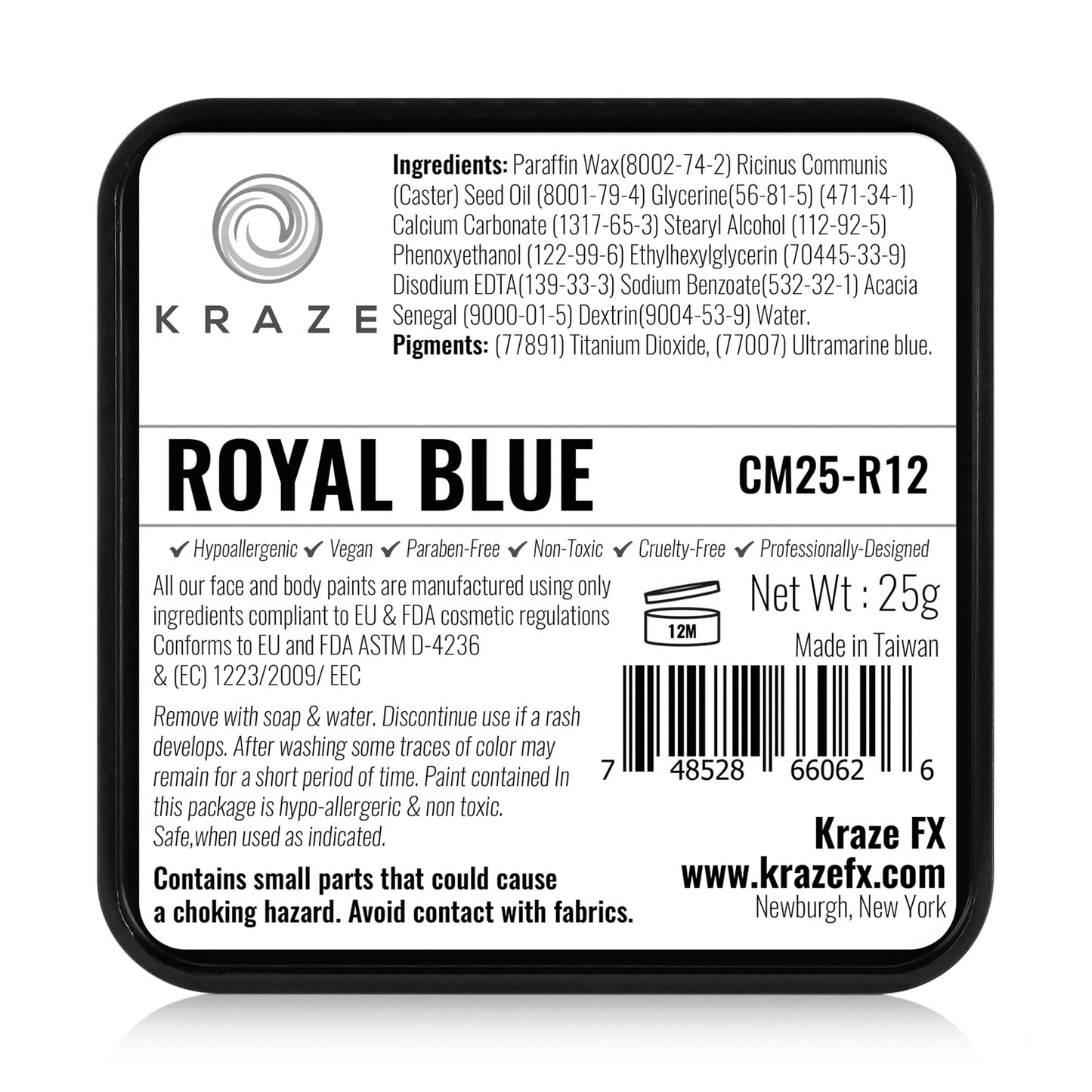Kraze FX Face & Body Paint - Royal Blue (25 gm)