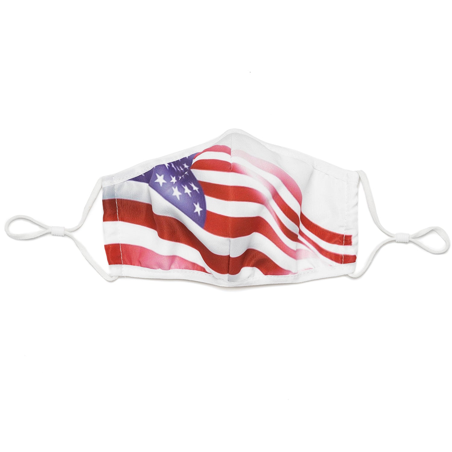 Anti Pollution & Dust Face Mask with PM2.5 Activated Carbon Filter - US Flag