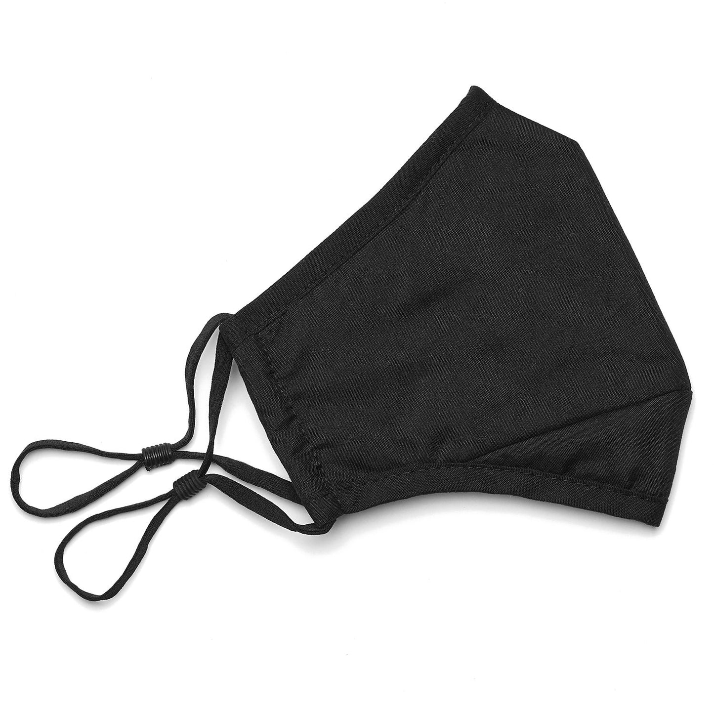 Anti Pollution & Dust Cotton Face Mask - Black