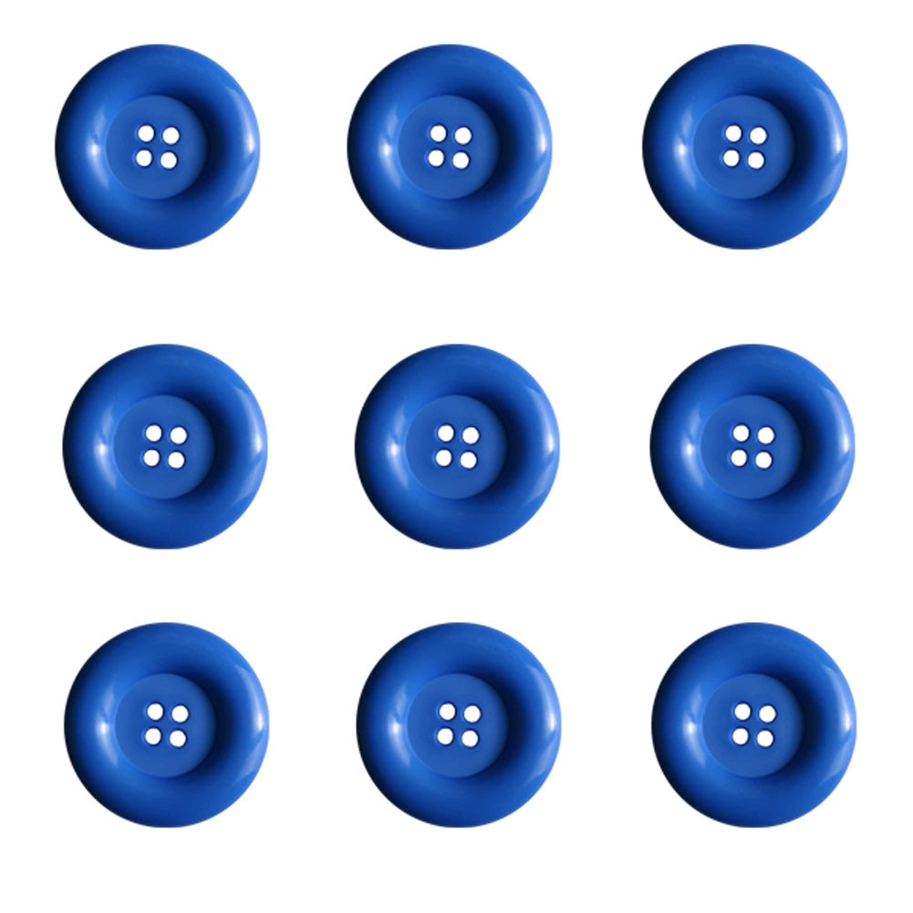 Dill Buttons - 4 Hole - Royal Blue