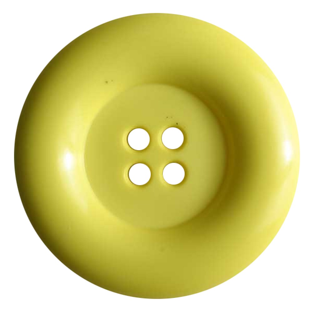 Dill Buttons - 4 Hole - Yellow