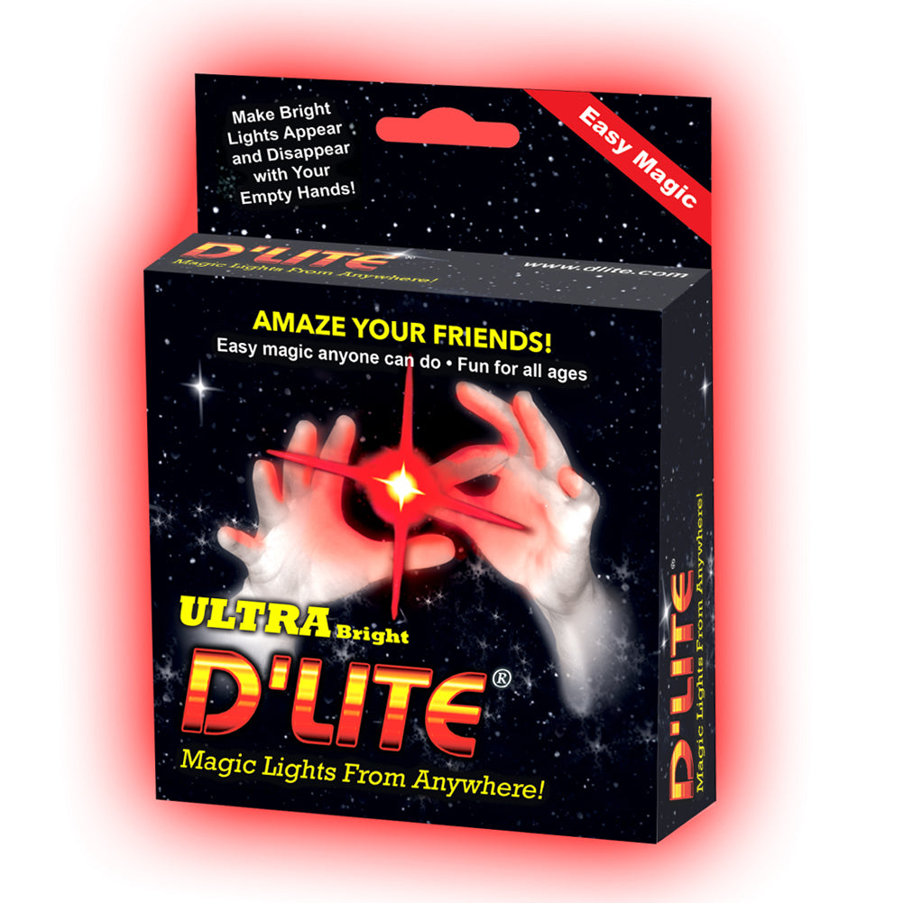 D'lite Dazzle Red Thumb tip - Regular Size (Pair)