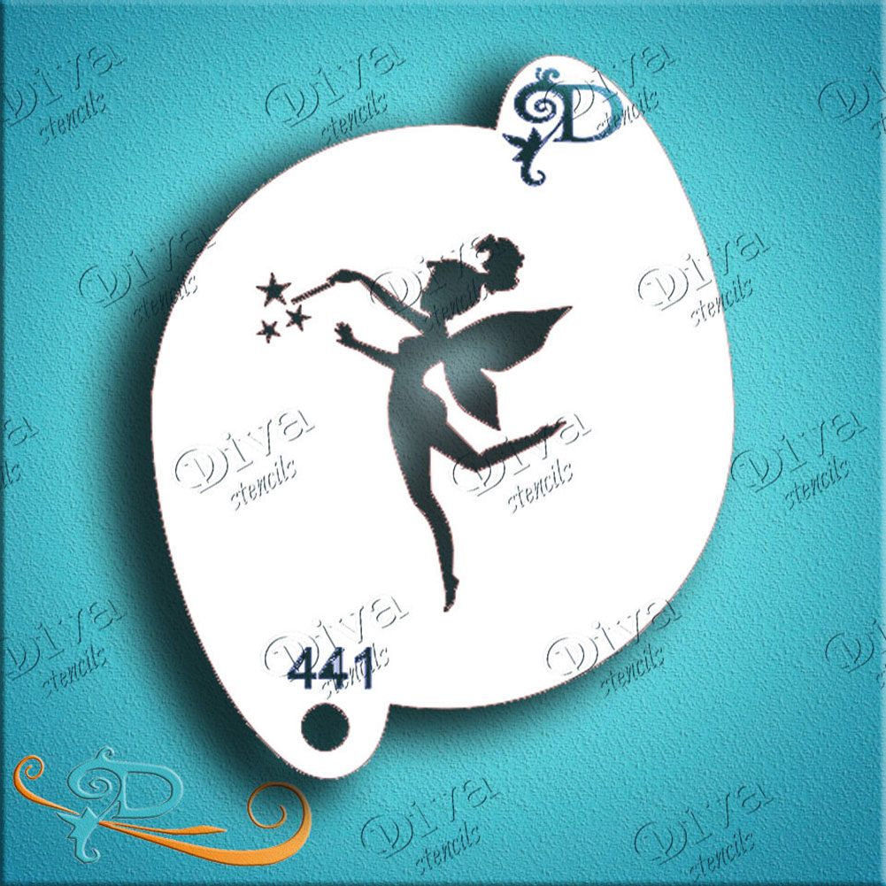 Diva Stencil - Fairy Fun