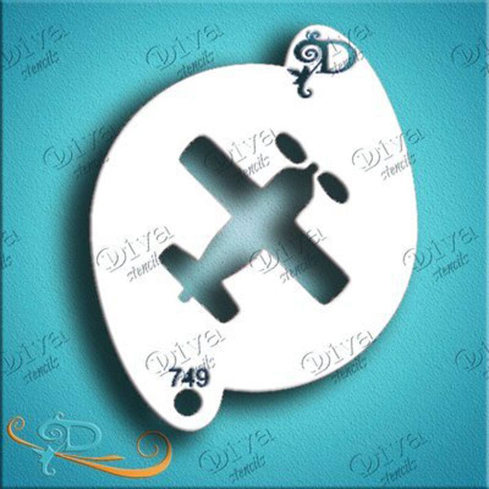 Diva Stencil - Bi Plane