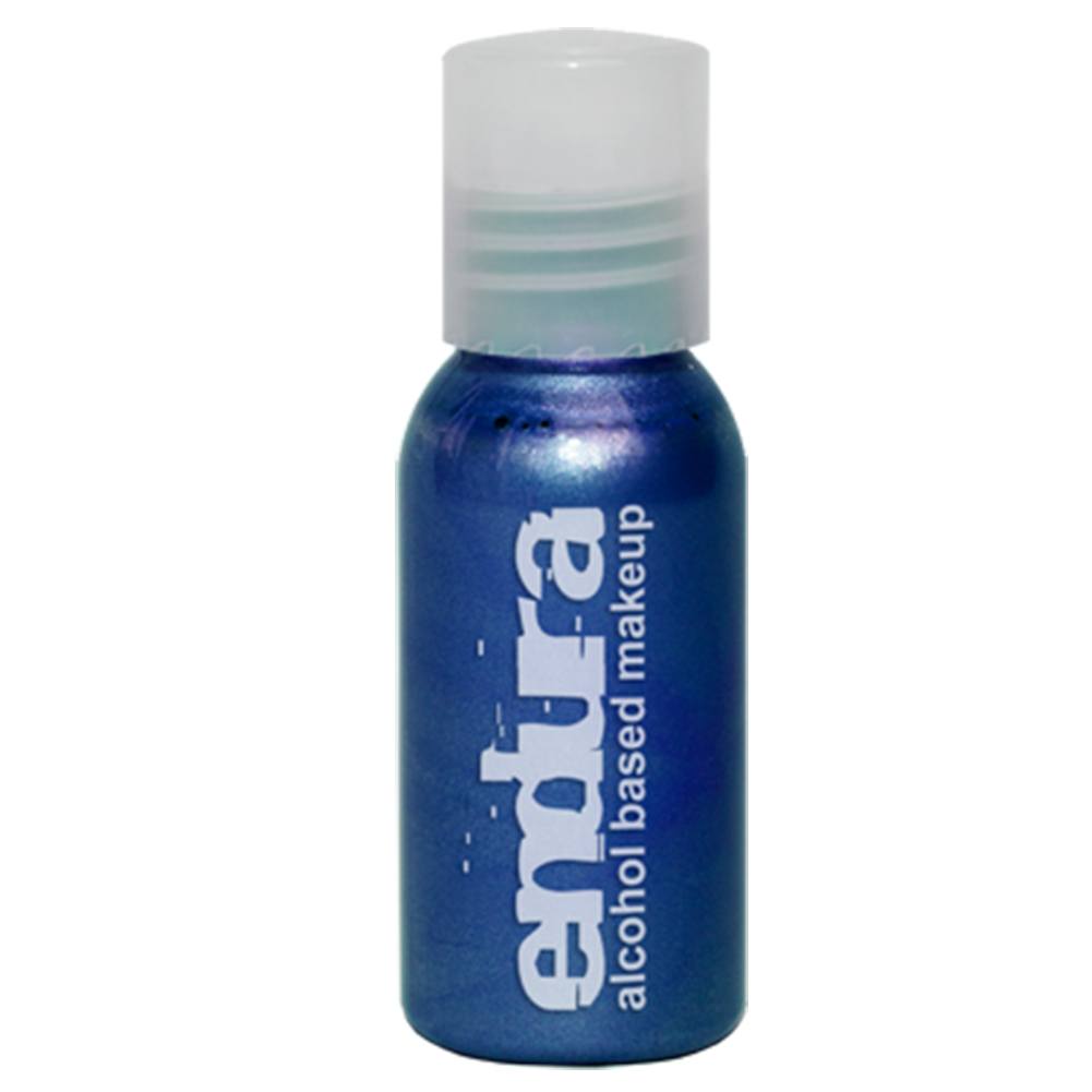 Endura Alcohol Based Airbrush Ink - Metallic Blue (1 oz)