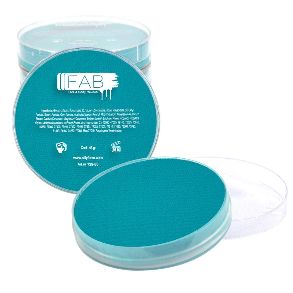FAB Superstar Face Paint - Minty Blue 215 (45 gm)