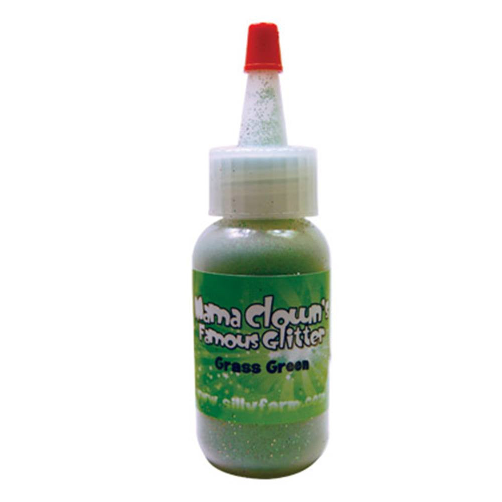 Mama Clown Opaque Glitter - Grass Green  (1 oz)