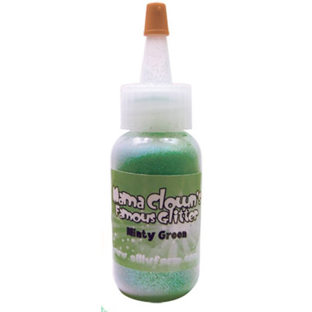 Mama Clown Poofable Glitter - Minty Green (1 oz)