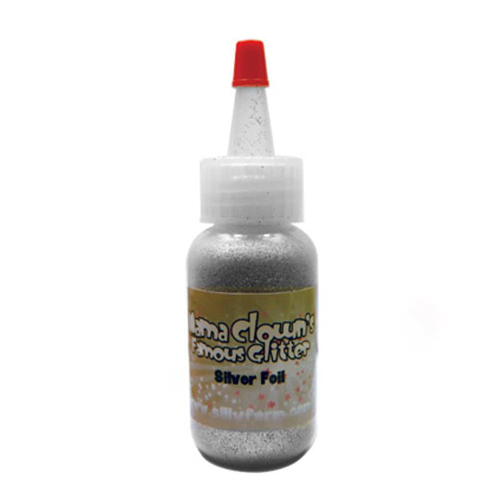 Mama Clown Opaque Glitter - Silver Foil  (1 oz)