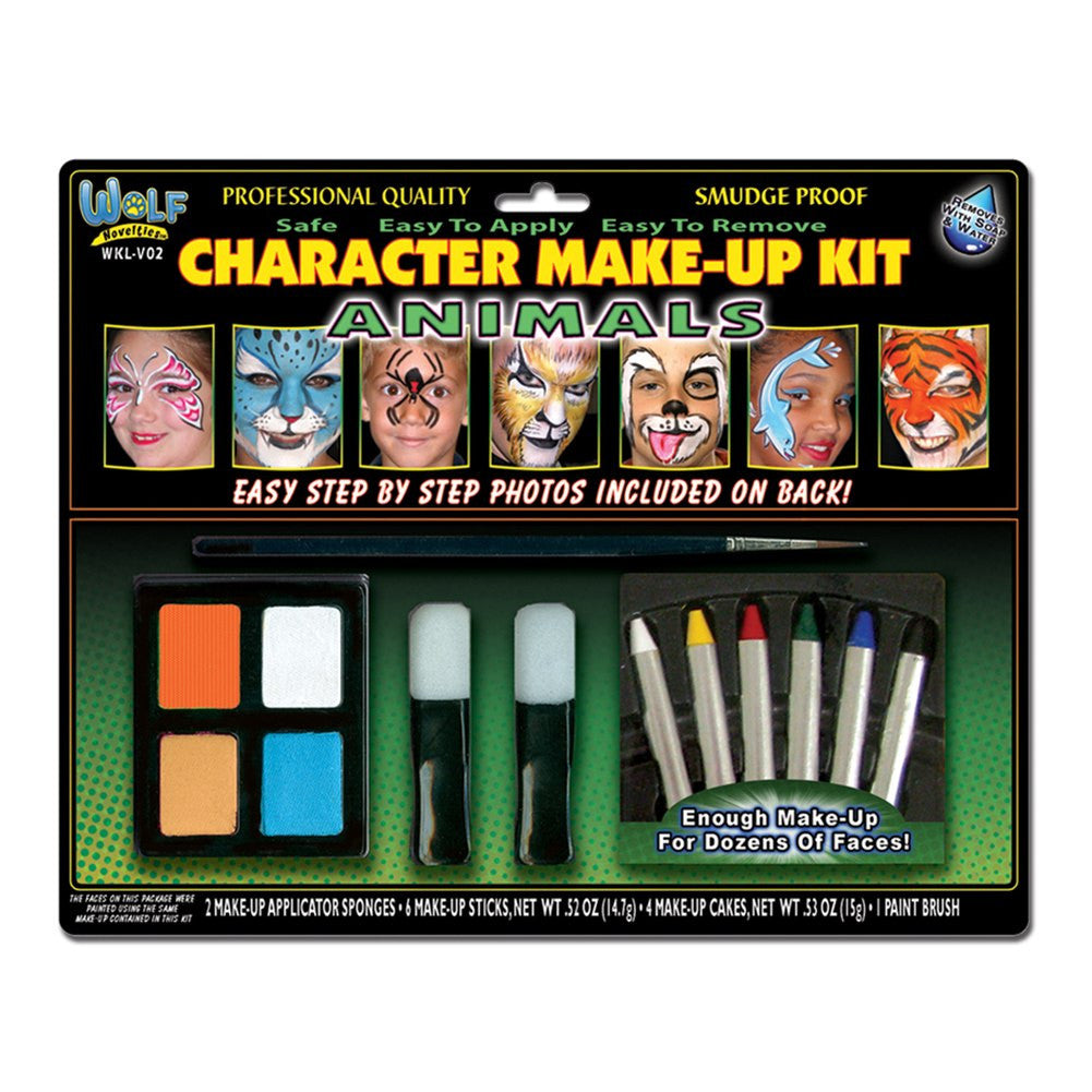 Face painting kit set up  Face paint kit, Face painting, Face