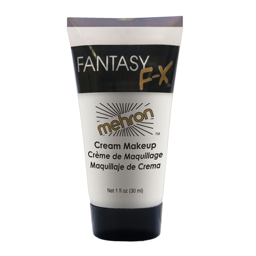 Mehron Fantasy FX Face Paint Tubes - Silver (1 oz)