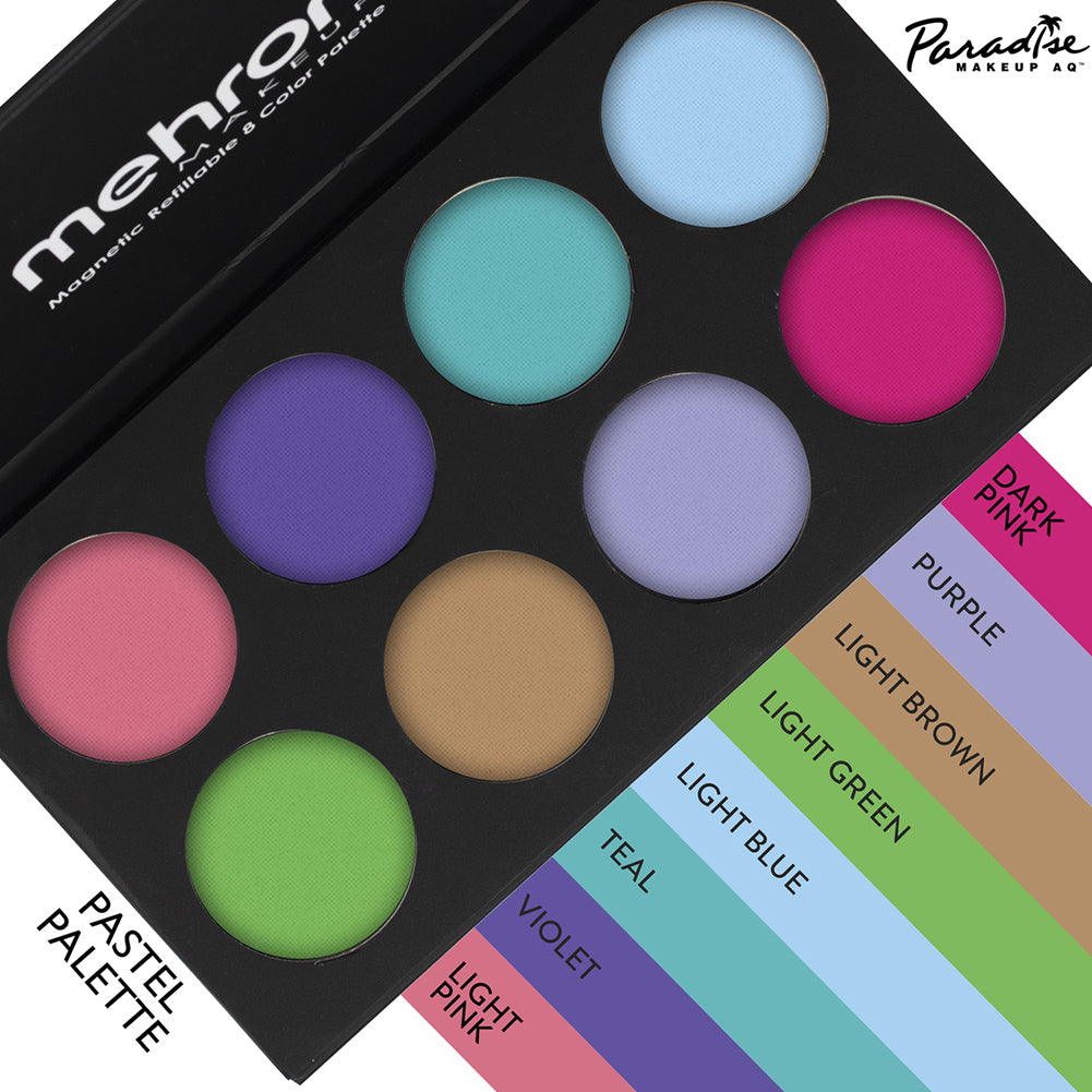 Mehron Paradise Pastel Face Paint Palettes (8 Colors)