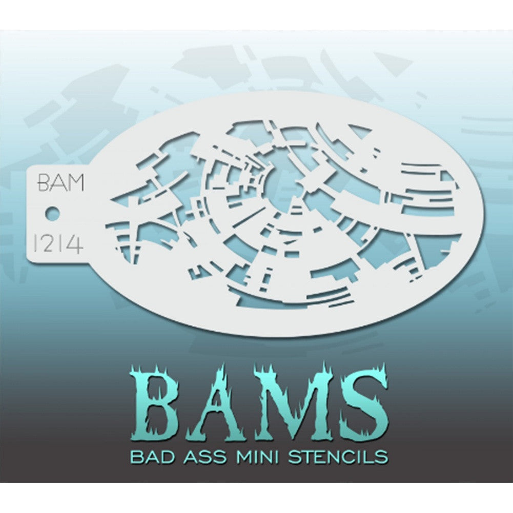 Bad Ass Mini Stencils (BAM 1214)
