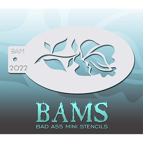 Bad Ass Mini Stencils - Rose (BAM2022)