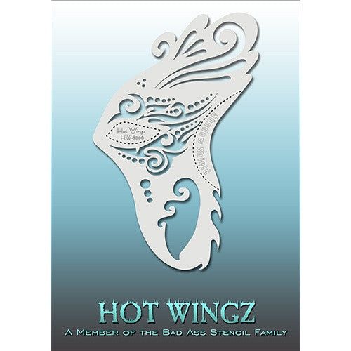 Bad Ass Hot Wingz Stencils - Fantasy (HOTWING8006)