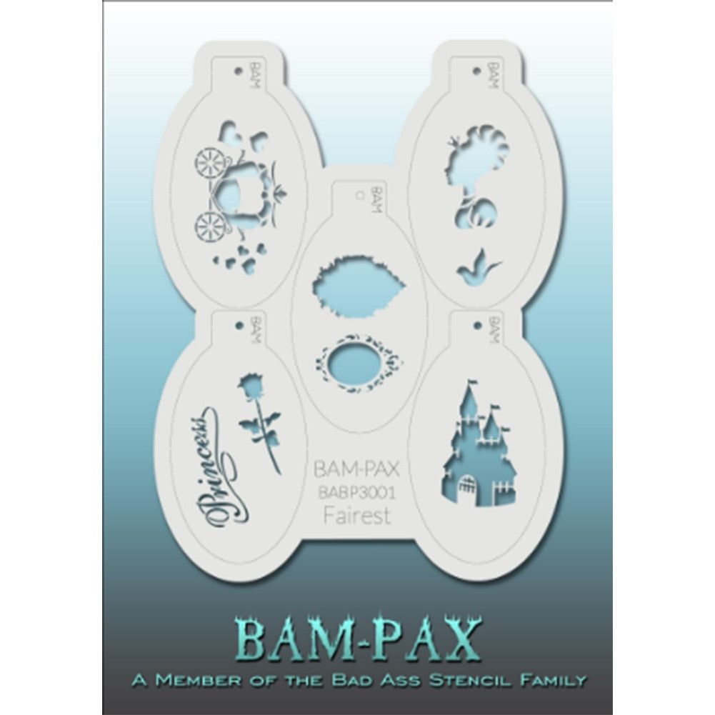 BAM PAX Stencils - Fairest (BABP 3001)