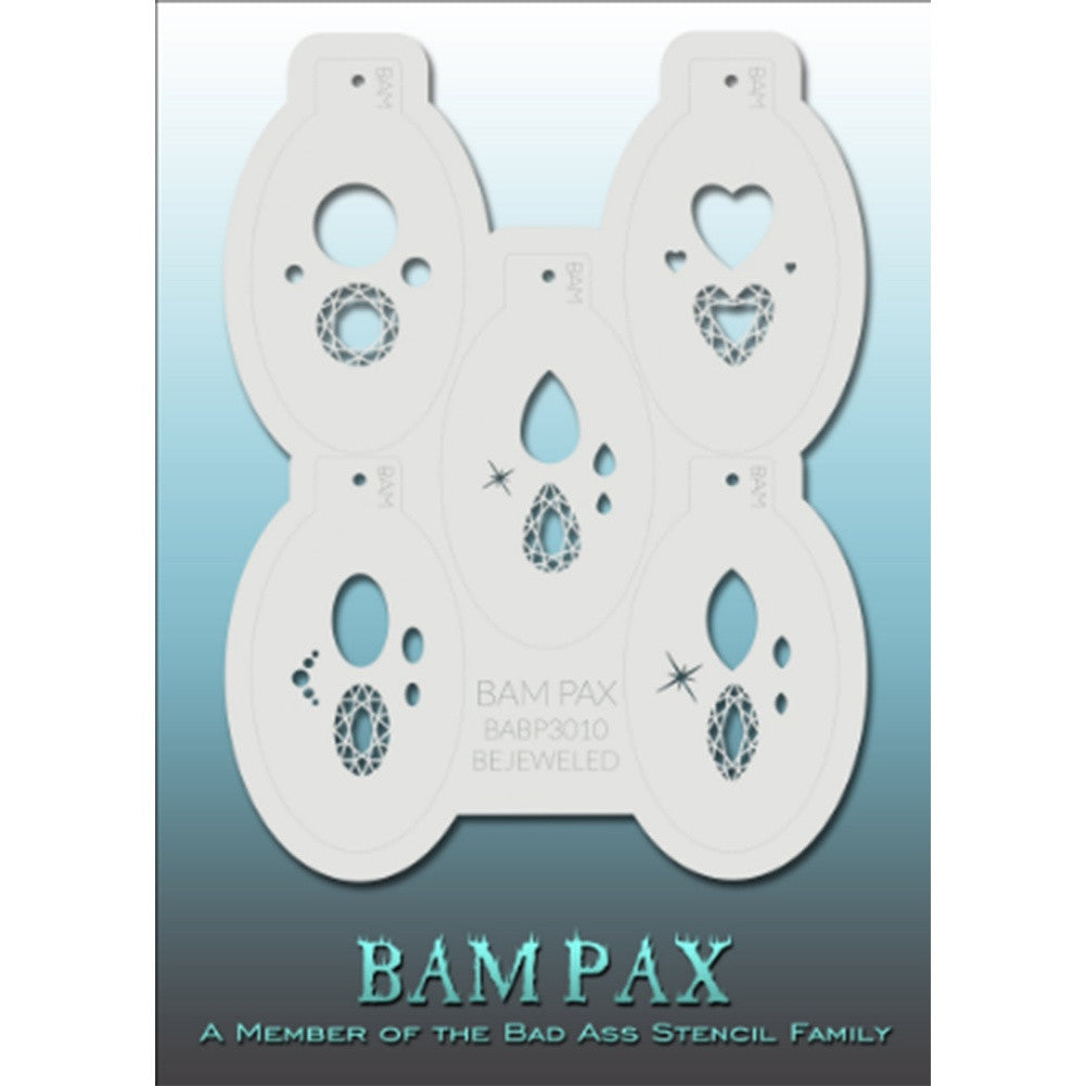 BAM PAX Stencils - Bejeweled (BABP 3010)