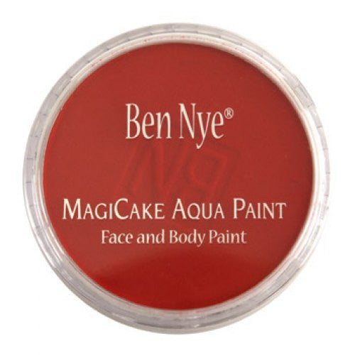 Ben Nye MagiCake Face Paints - Bright Red LA-5 (0.77 oz/22 gm)