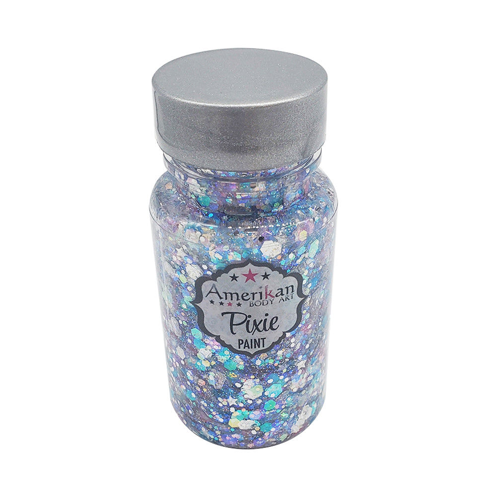 Amerikan Body Art Winter Wonderland Pixie Paint Glitter Gel (Limited Edition 1.3 oz)