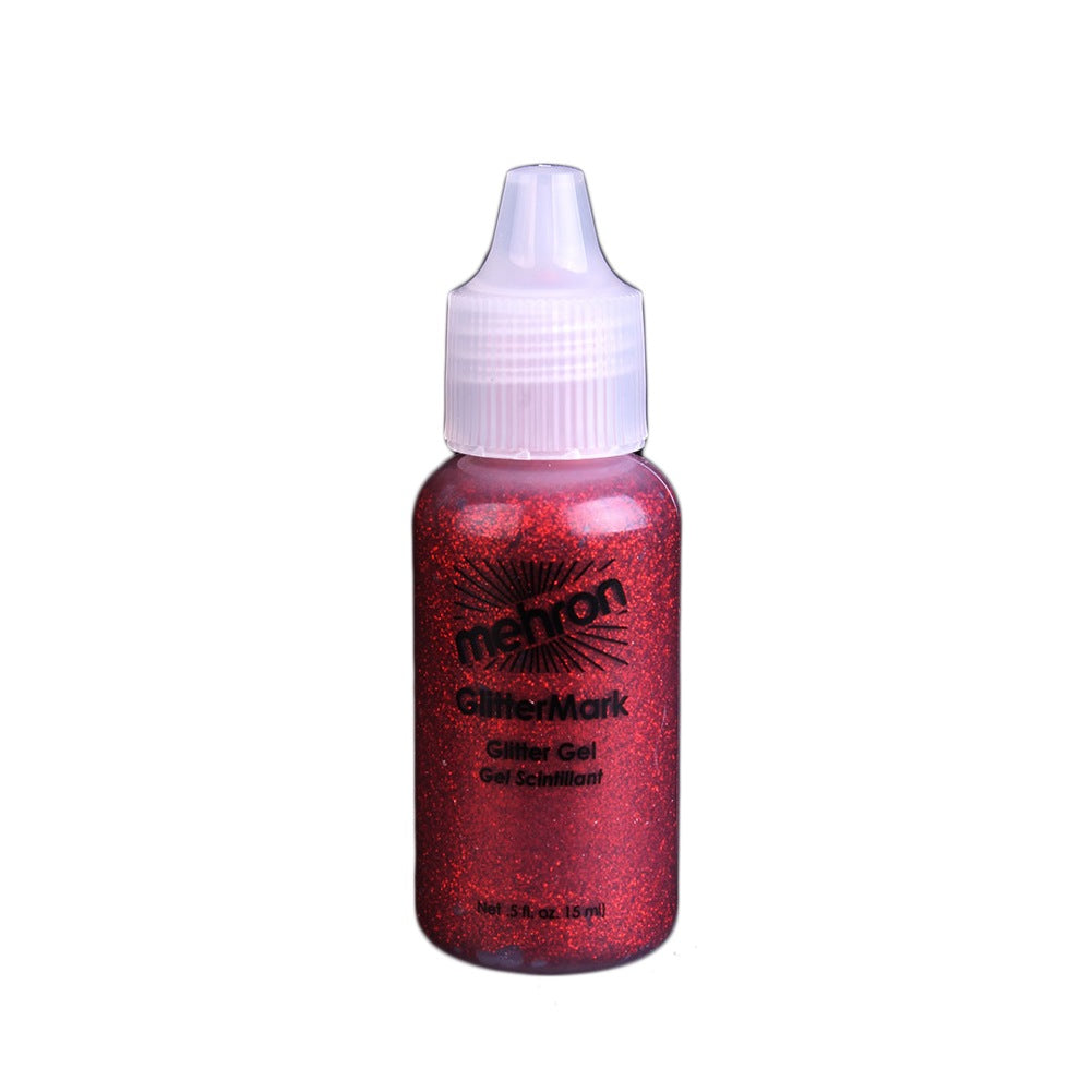 Mehron GlitterMark Liquid Glitter - Cabernet C (0.5 oz)