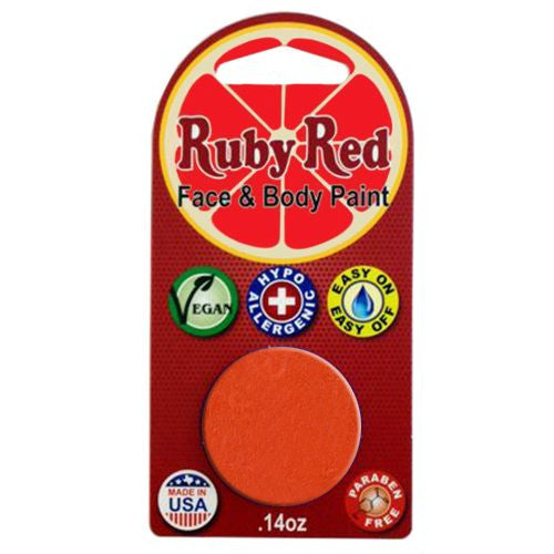 Ruby Red Face Paints - Orange 650 (2 ml)