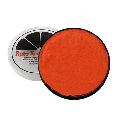 Ruby Red Face Paint | Orange