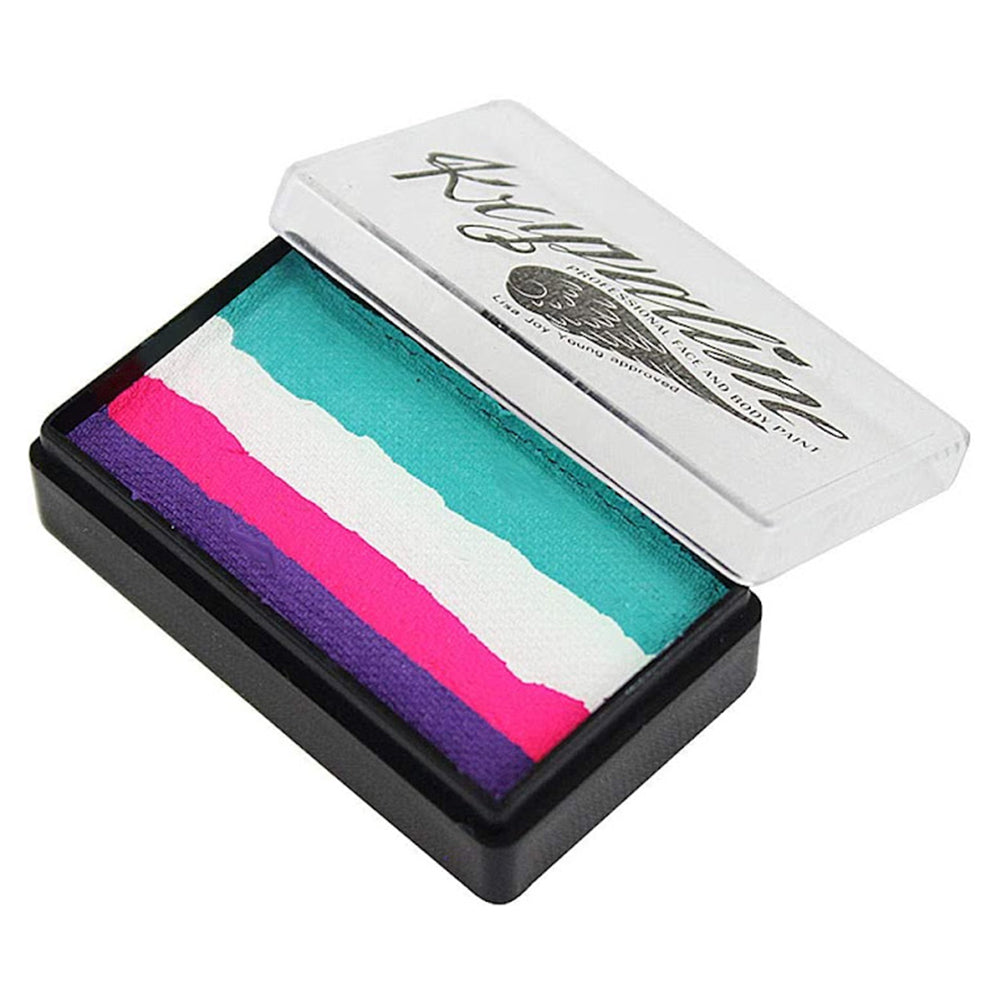 Kryvaline One Stroke Split Cake - Neon Angel Fish (30 gm)