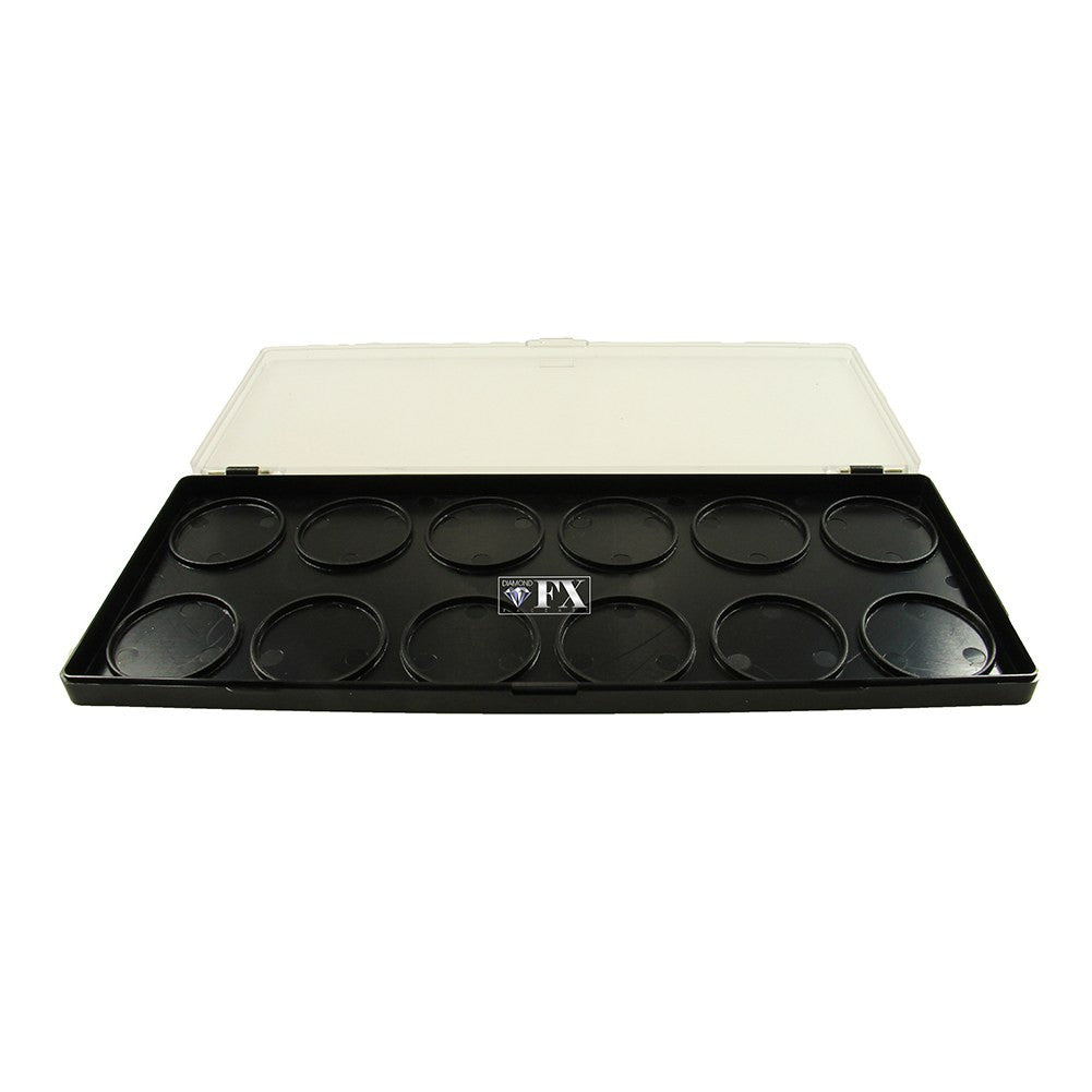 Diamond 12 Color Empty Face Paint Palette (10 gm)