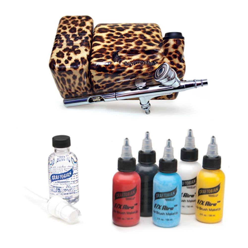 Graftobian Walk Around Airbrush System - FX Aire - Leopard