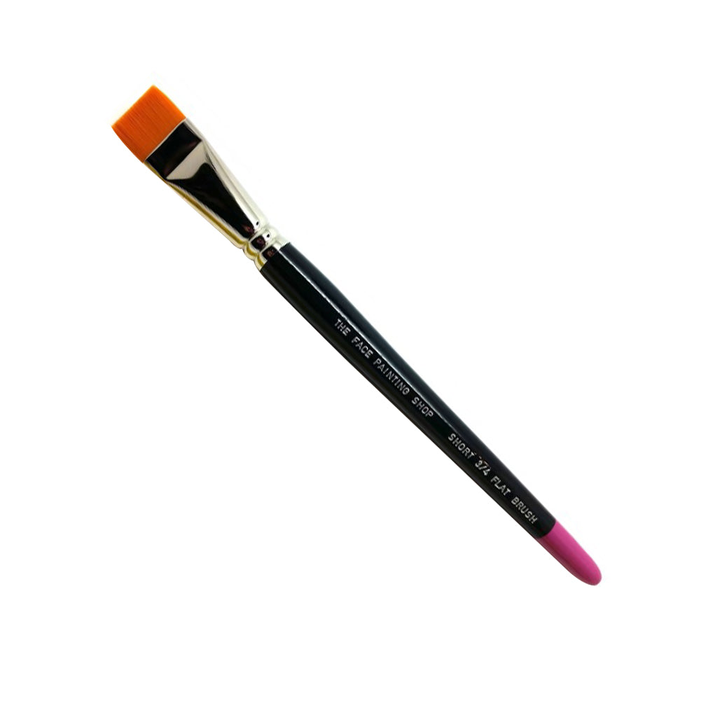 The Face Painting Shop Short Flat Brush (3/4")