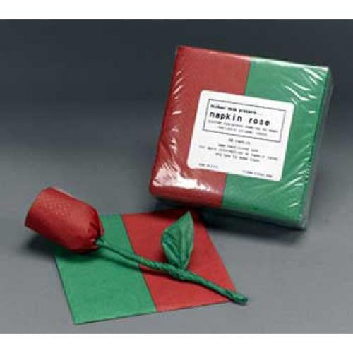 Napkin Rose Refills - Red/Green (50/Pack)