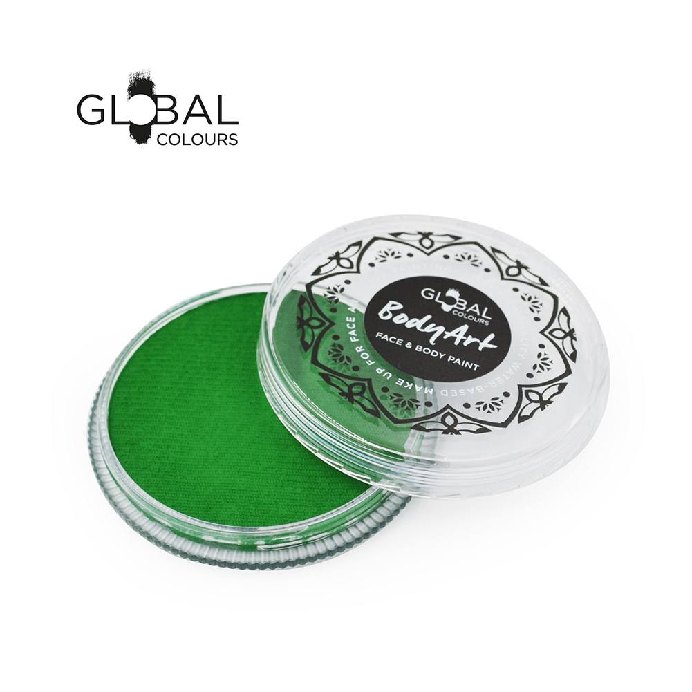 Global Colours Green Face Paint -  Standard Fresh Green (32 gm)