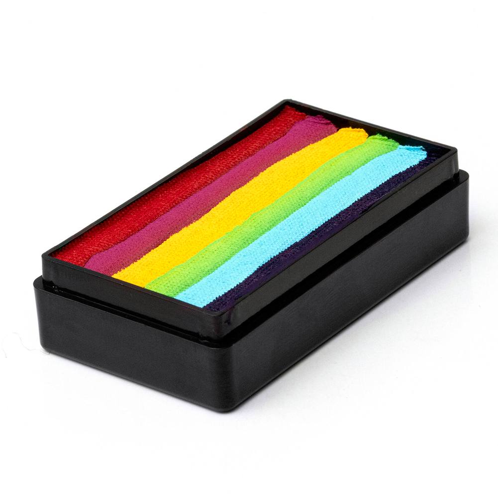 Global Colours Magnetic One Stroke Split Cake - Rainbow (25 gm)