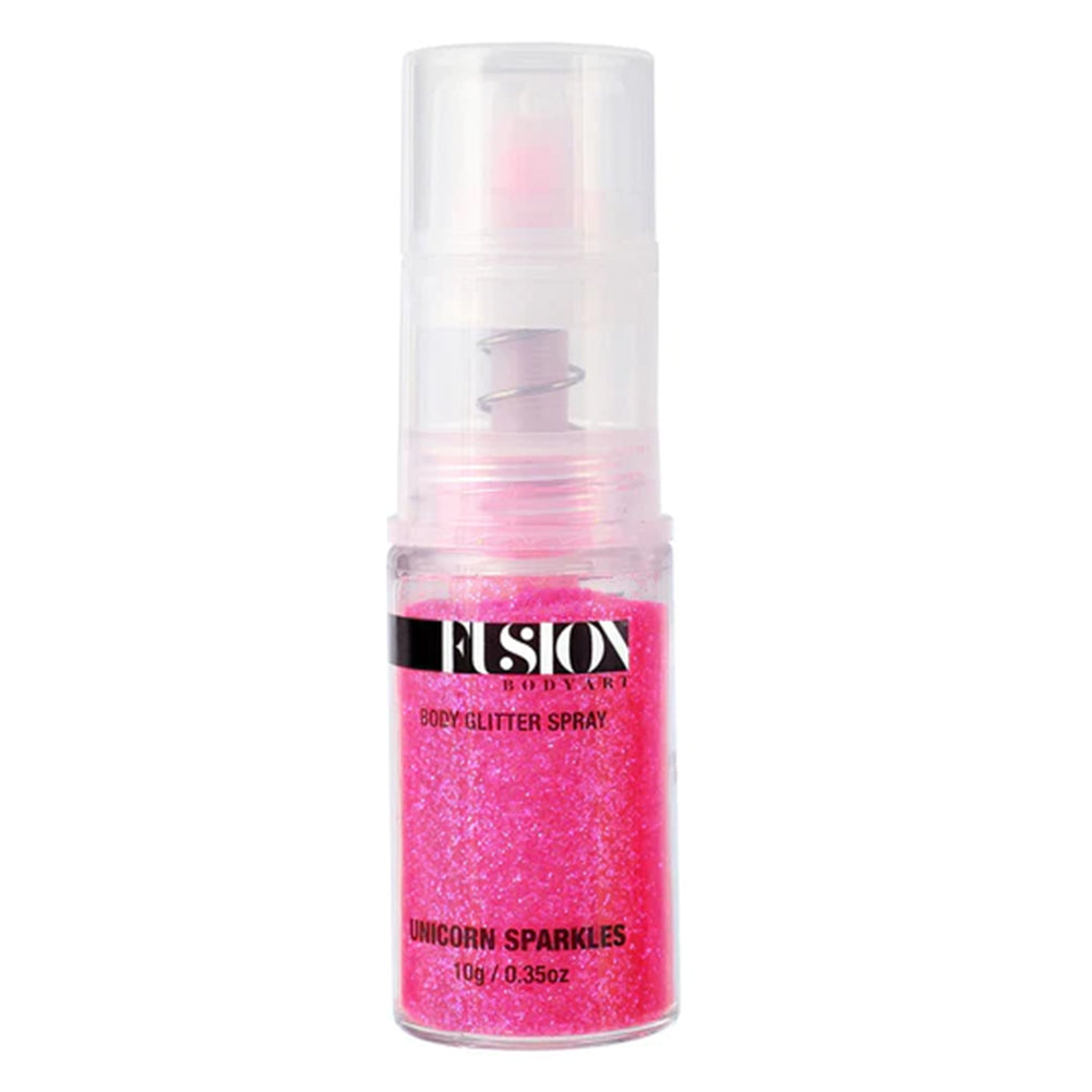 Fusion Body Art Body Glitter Spray Pump Unicorn Sparkles (10 gm