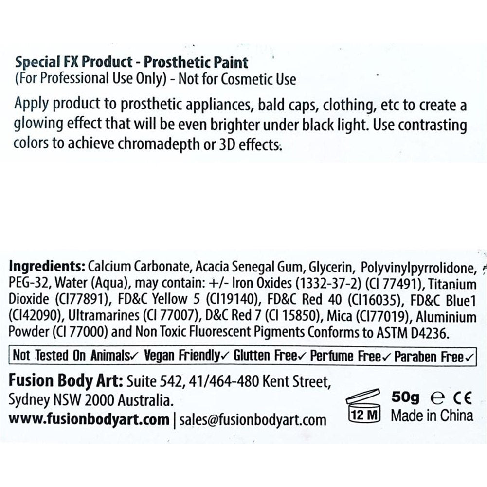 Fusion Body Art Rainbow Split Cake - Mermaid Splash (50 gm)