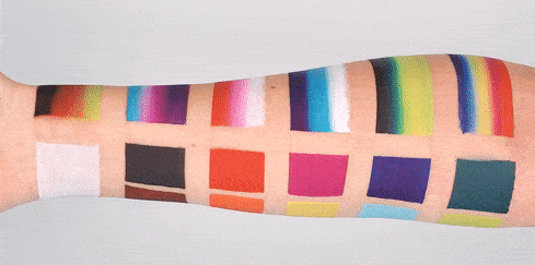 Fusion Body Art Spectrum Palette - Carnival Kit (12 Cakes/10 gm)