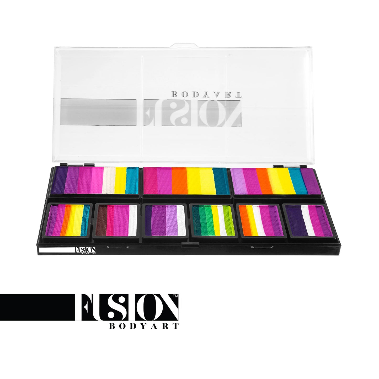 Fusion Body Art & FX Spectrum Palette - Leanne's Fairy Collection Petal Palette (Non Neon)