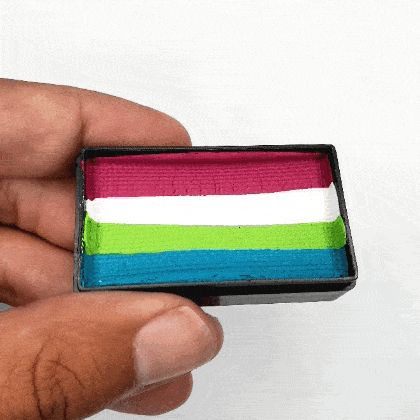 Fusion Body Art One Stroke Split Cake - Flower Fields (30 gm)